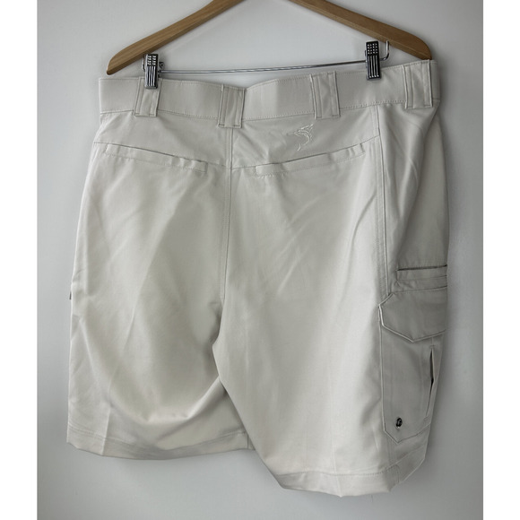 Bimini Bay Outfitters Bluefin II Short Ft. Bloodguard Sandstone Smoke Men's 38 - Picture 5 of 12